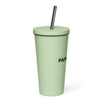 Load image into Gallery viewer, Faith Driven Insulated tumbler with a straw
