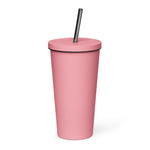 Load image into Gallery viewer, Faith Driven Insulated tumbler with a straw
