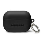 Load image into Gallery viewer, Romans 12:2 Rubber Case for AirPods®

