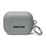 Load image into Gallery viewer, John 3:16 Rubber Case for AirPods®
