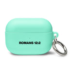 Load image into Gallery viewer, Romans 12:2 Rubber Case for AirPods®
