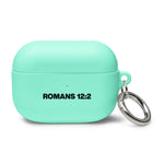 Load image into Gallery viewer, Romans 12:2 Rubber Case for AirPods®
