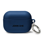 Load image into Gallery viewer, John 3:16 Rubber Case for AirPods®

