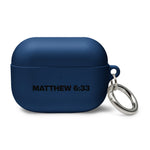 Load image into Gallery viewer, Matthew 6:33 Rubber Case for AirPods®
