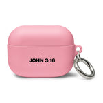Load image into Gallery viewer, John 3:16 Rubber Case for AirPods®
