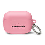 Load image into Gallery viewer, Romans 12:2 Rubber Case for AirPods®
