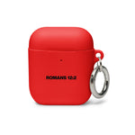 Load image into Gallery viewer, Romans 12:2 Rubber Case for AirPods®
