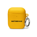 Load image into Gallery viewer, Matthew 6:33 Rubber Case for AirPods®

