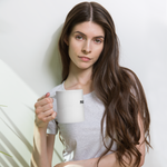 Load image into Gallery viewer, Faith Driven White glossy mug
