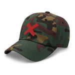 Load image into Gallery viewer, Bloody X Warrior Dad hat
