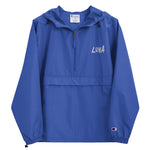 Load image into Gallery viewer, LUHA Embroidered Packable Jacket
