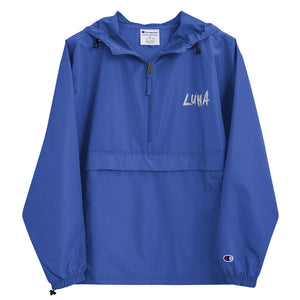 LUHA Embroidered Packable Jacket